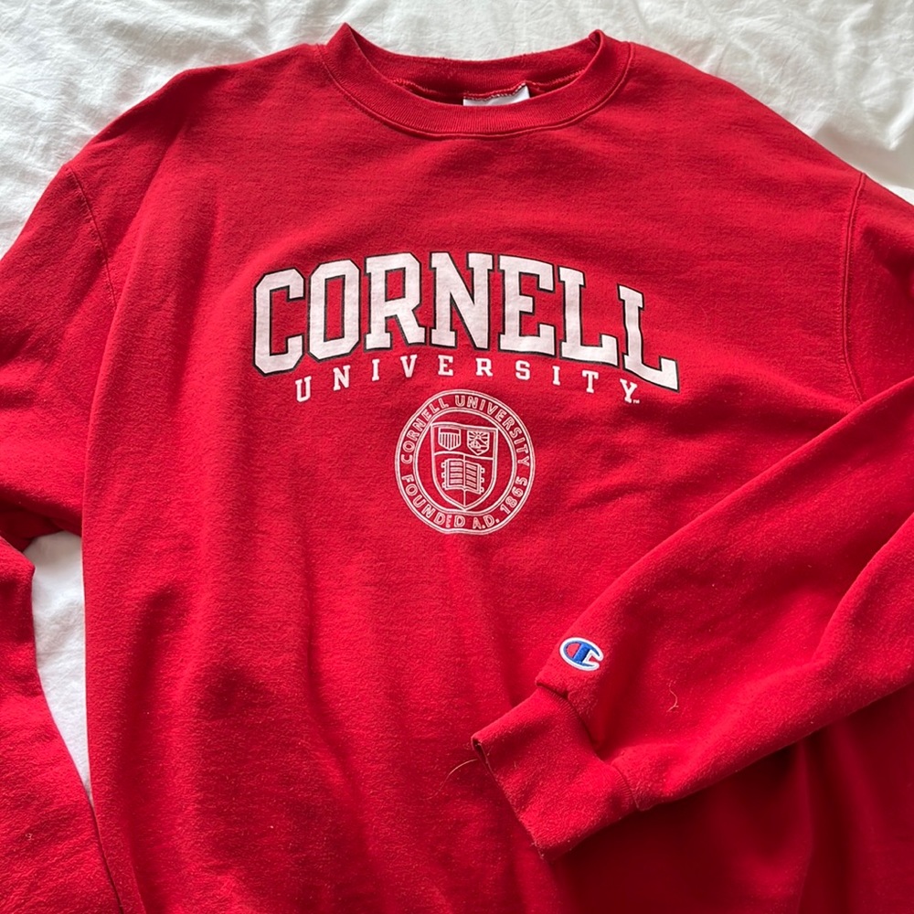 Cornell University Crewneck - size L - gently worn